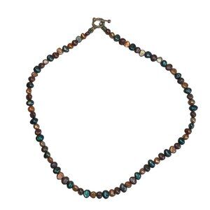 Multicolor 18" Necklace from Freshwater Pearls
